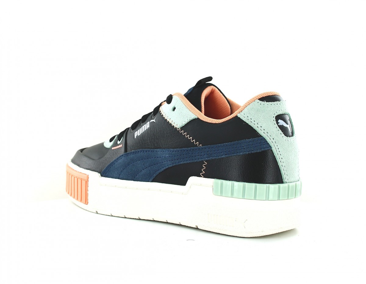 Puma Cali sport noir bleu orange vert beige