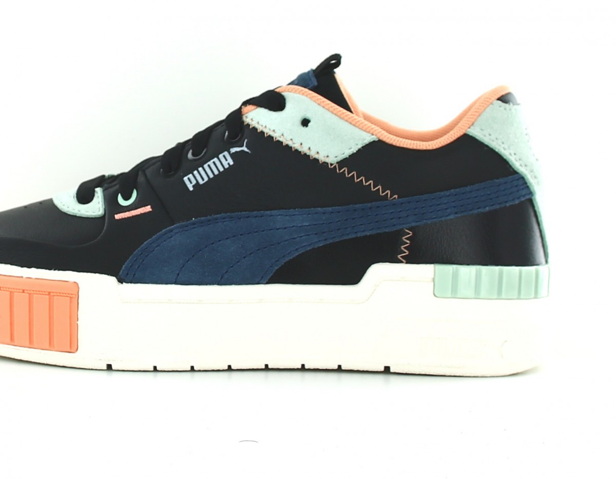 Puma Cali sport noir bleu orange vert beige