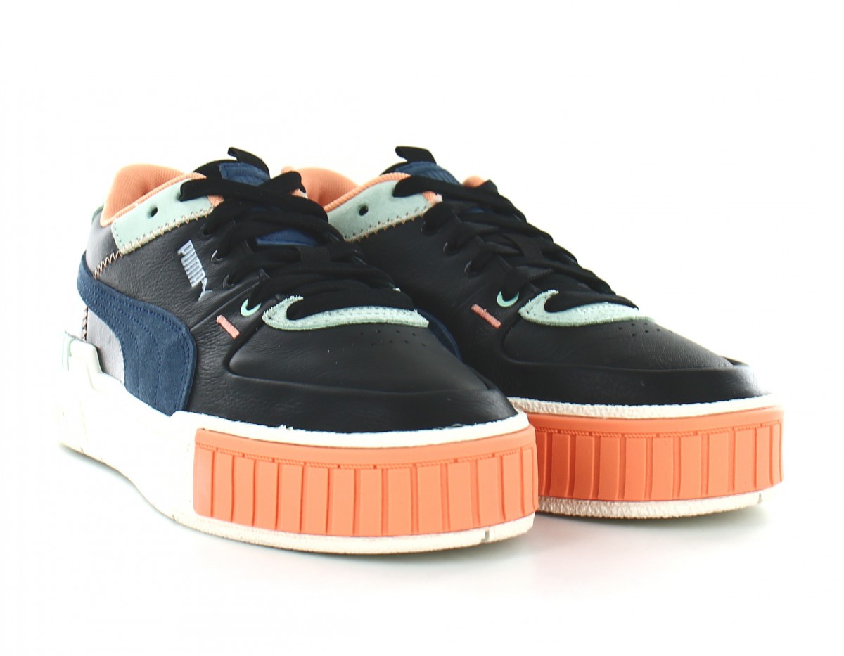 Puma Cali sport noir bleu orange vert beige