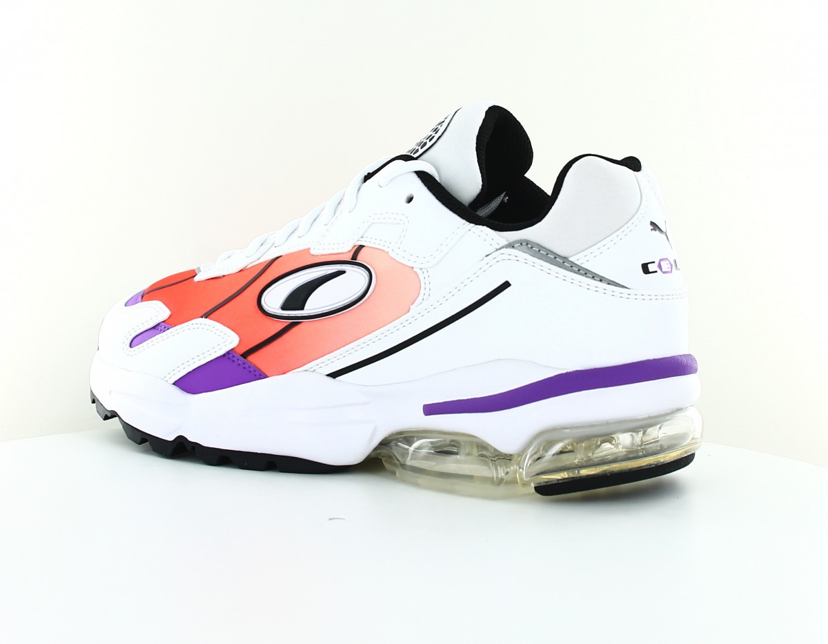 Puma Cell ultra fade blanc orange violet