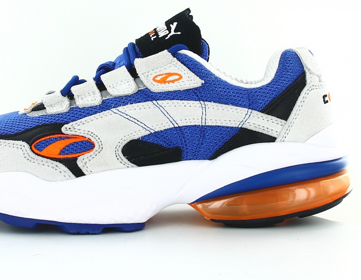 Puma Cell Venom gris bleu orange