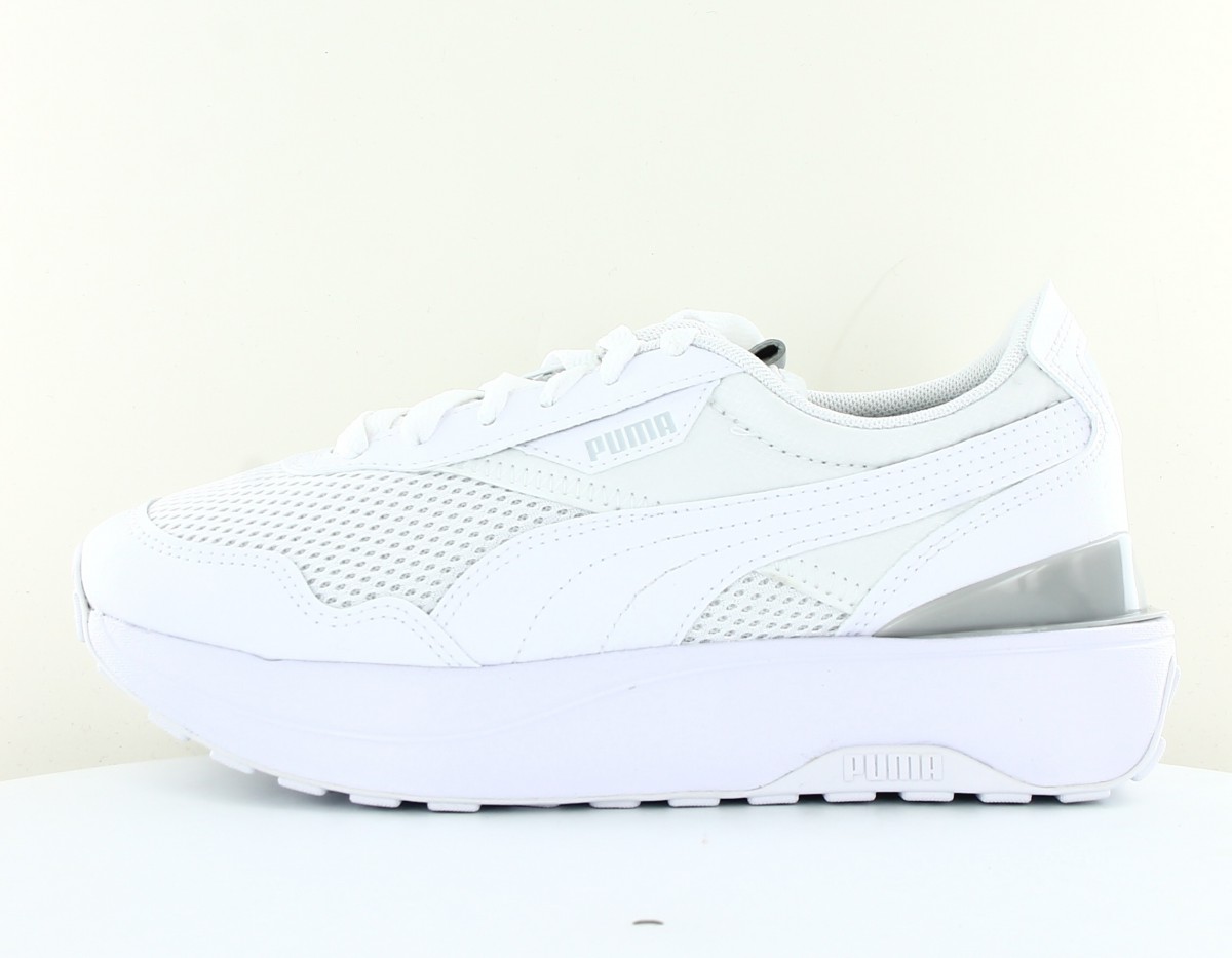 Puma Cruise rider re blanc blanc gris