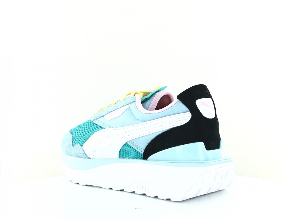 Puma Cruise rider silk bleu ciel blanc pastel