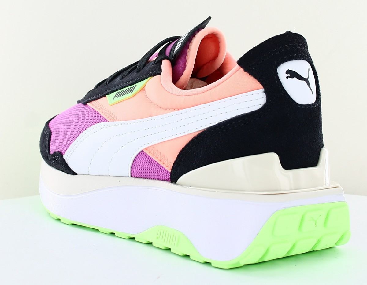 Puma Cruise rider silk multicolor blanc