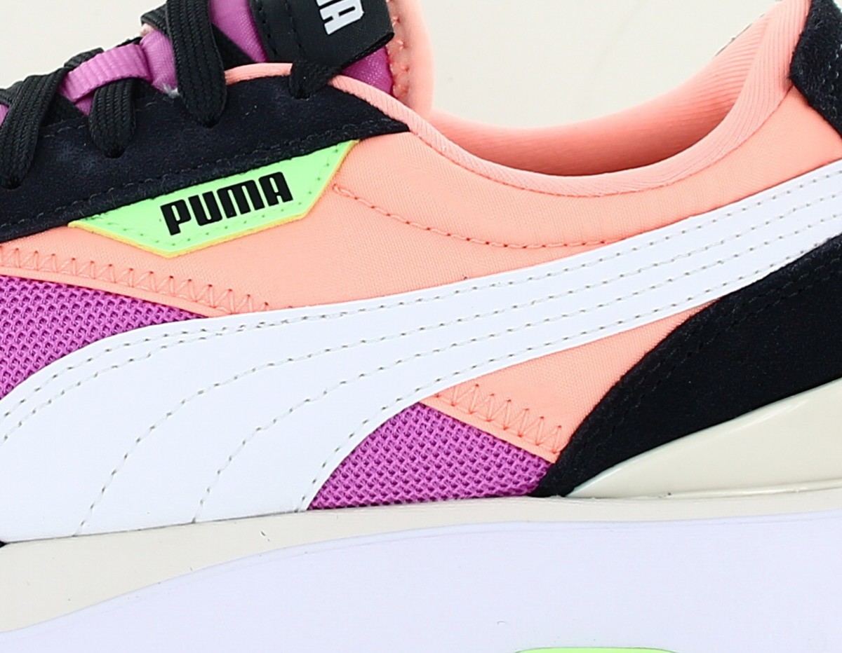 Puma Cruise rider silk multicolor blanc