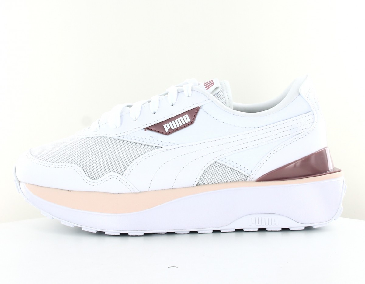 Puma Cruise rider blanc rose cuivre