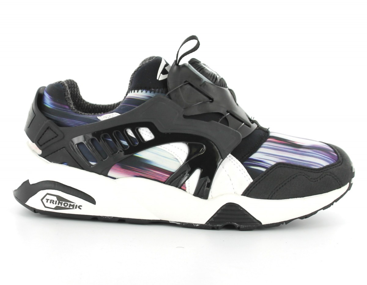 Puma disc femme print NOIR/BLANC