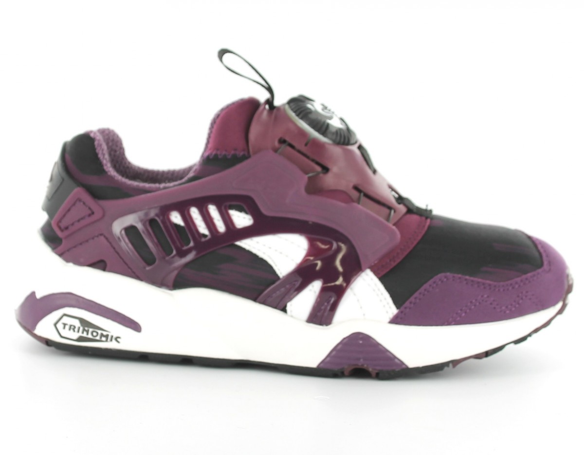 Puma disc femme print VIOLET/BLANC