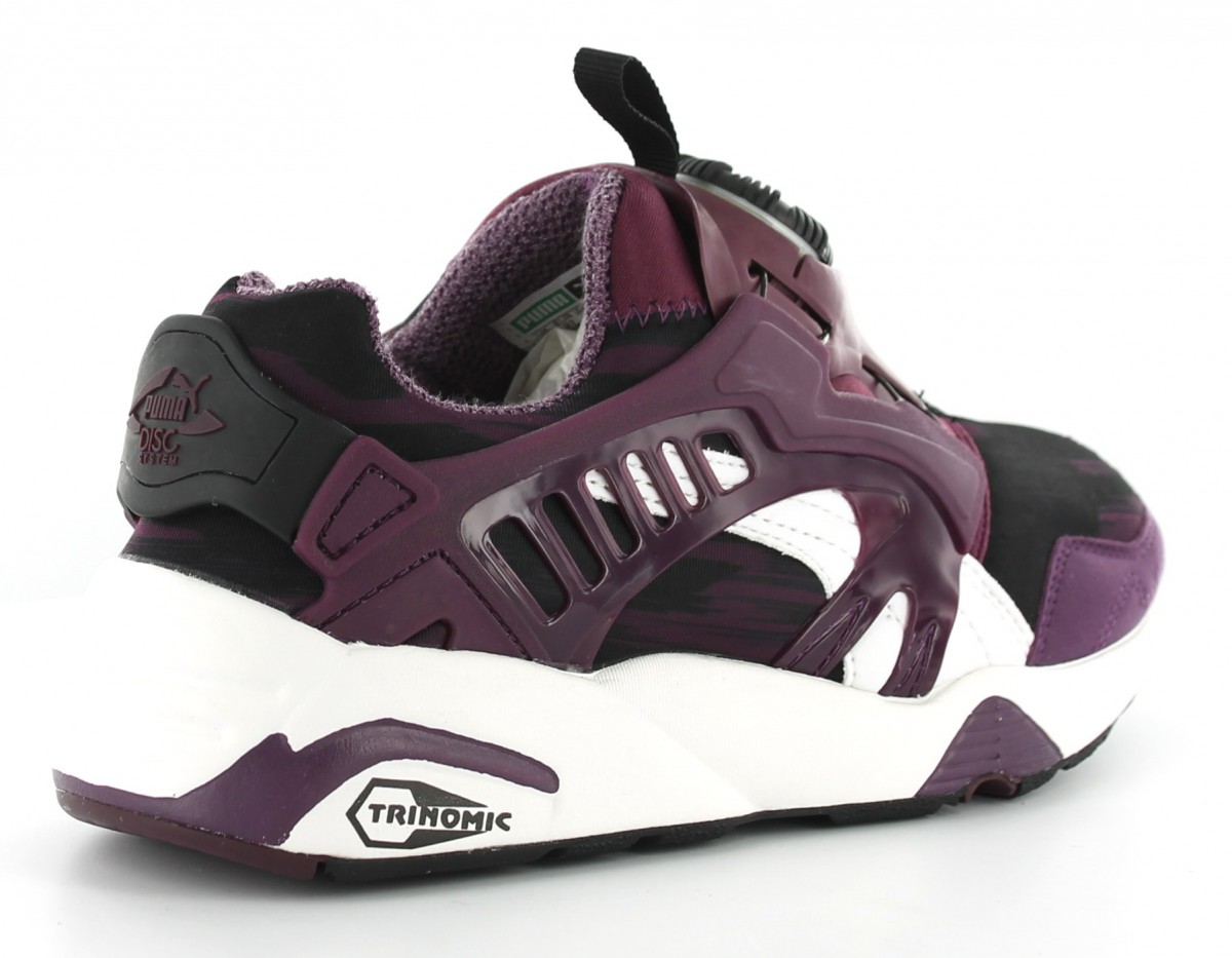 puma trinomic disc femme gris