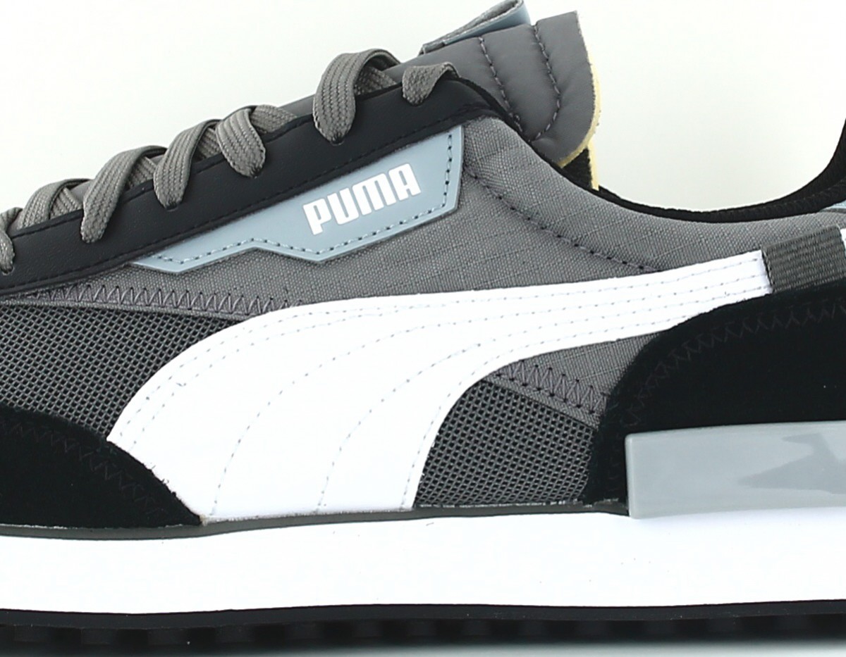 Puma Future rider core gris blanc noir