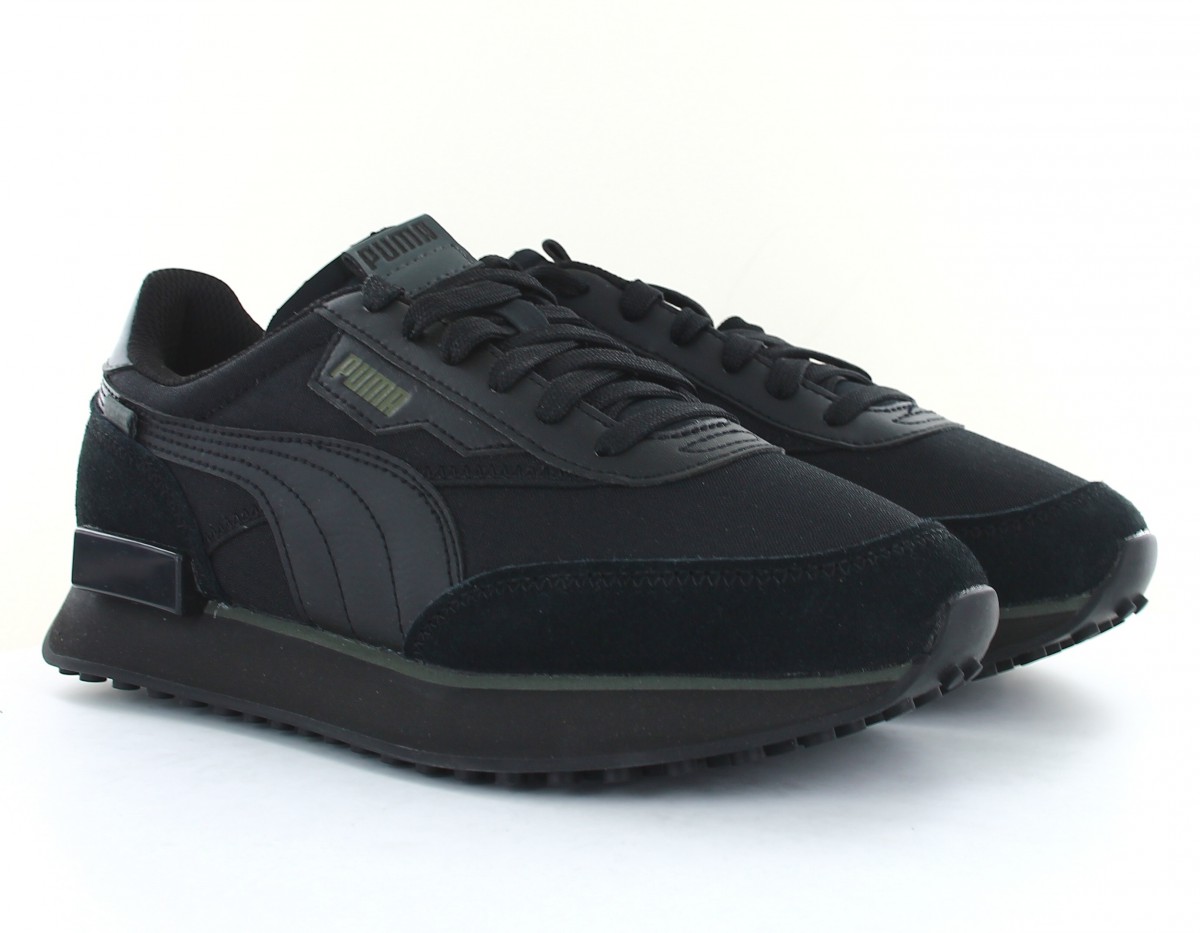 Puma Future rider play femme noir noir