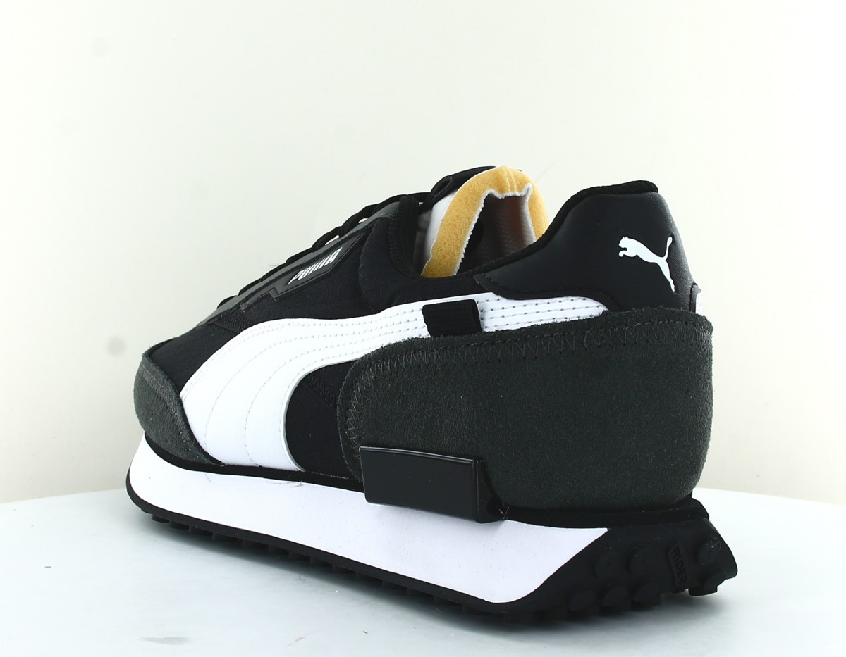 Puma Future rider play on noir blanc gris