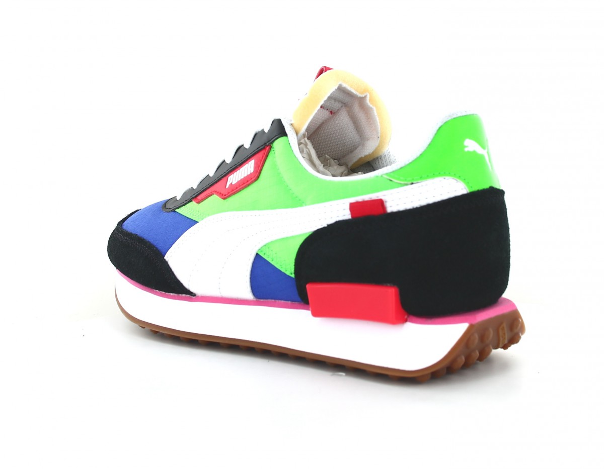 Puma Future rider play on bleu marine multicolor