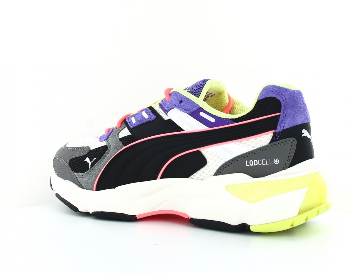 Puma LQD cell extol archive gris noir violet vert orange