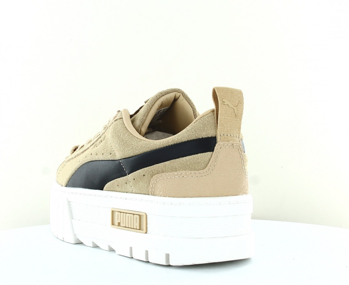 Puma Mayze infuse beige noir