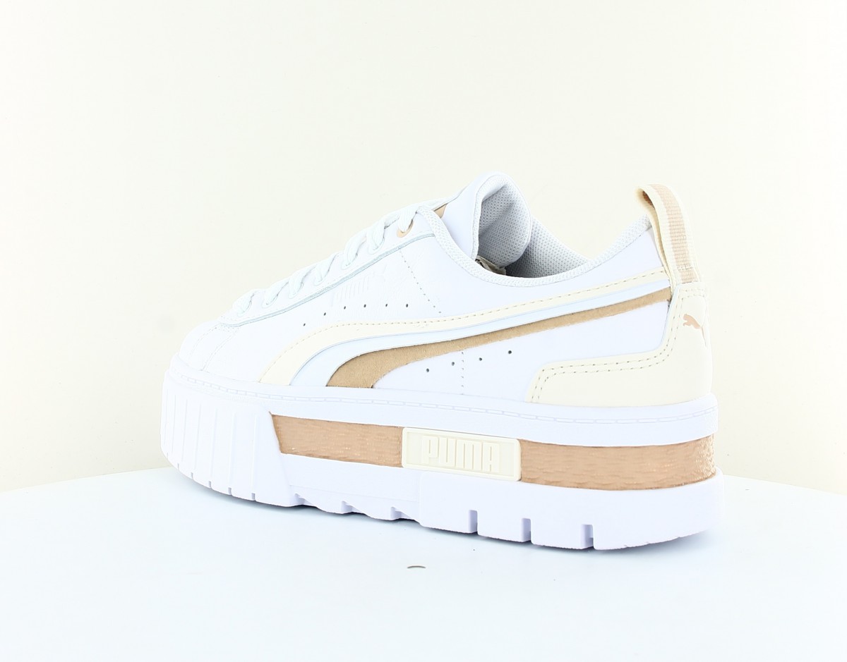 Puma Mayze interest blanc palette beige