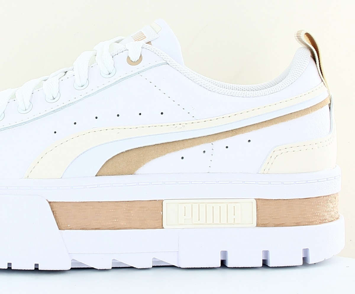 Puma Mayze interest blanc palette beige