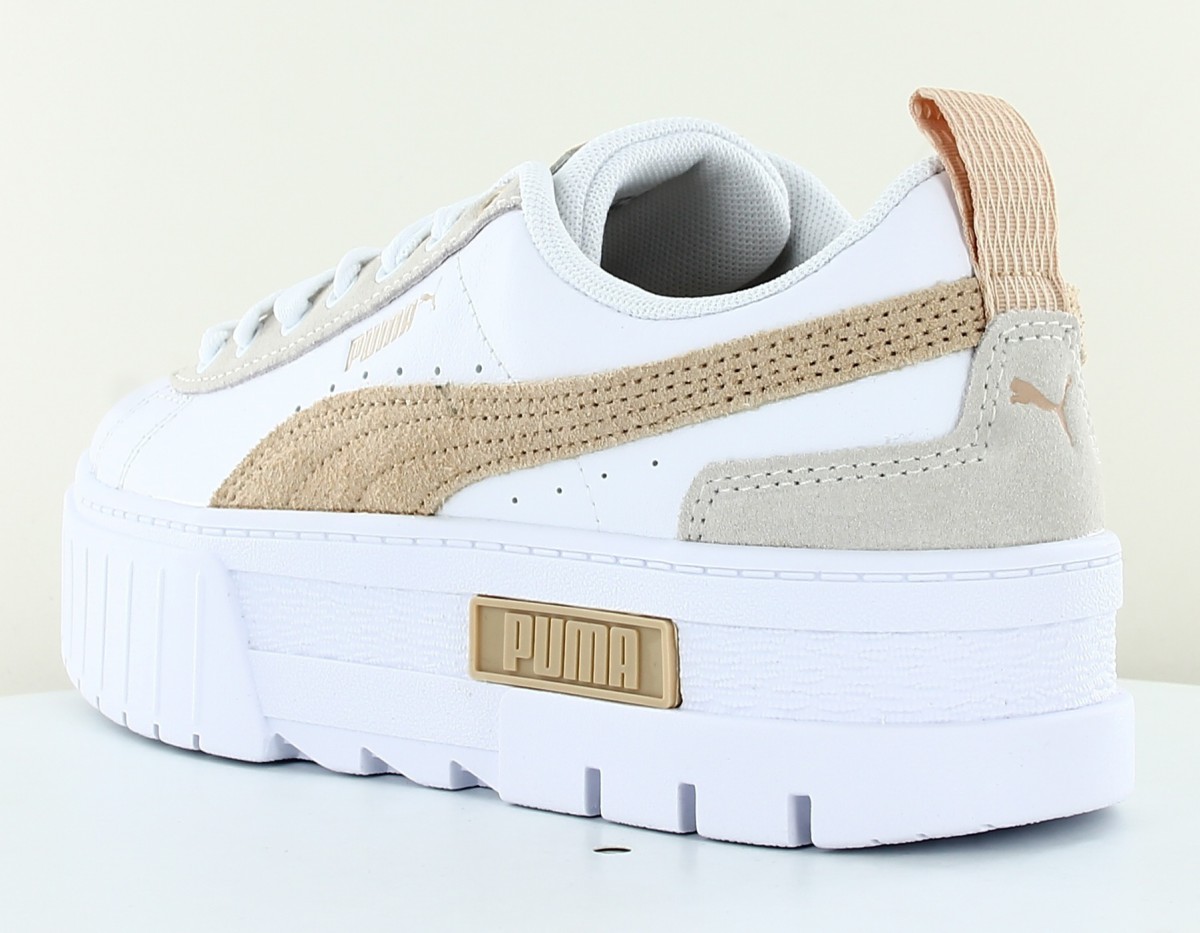 Puma Mayze mix blanc beige