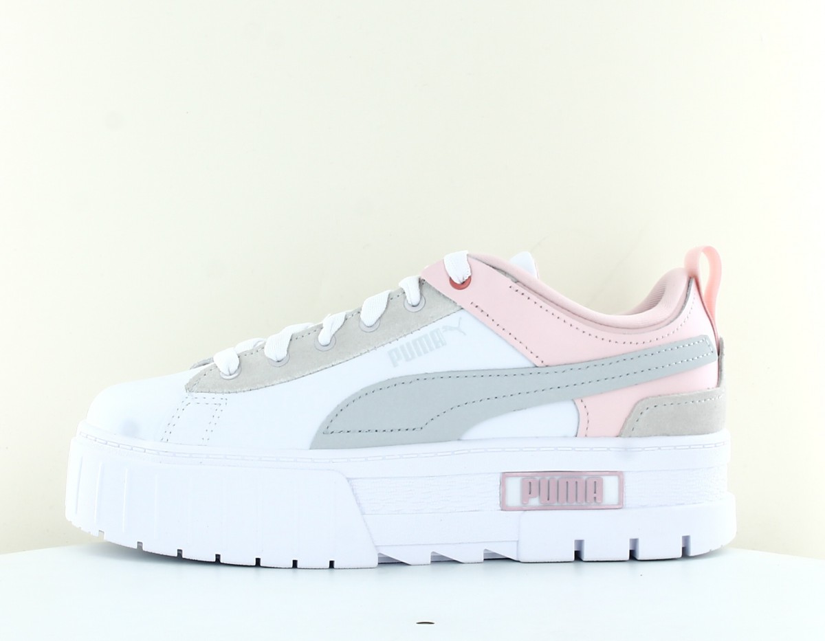 Puma Mayze raw blanc beige rose