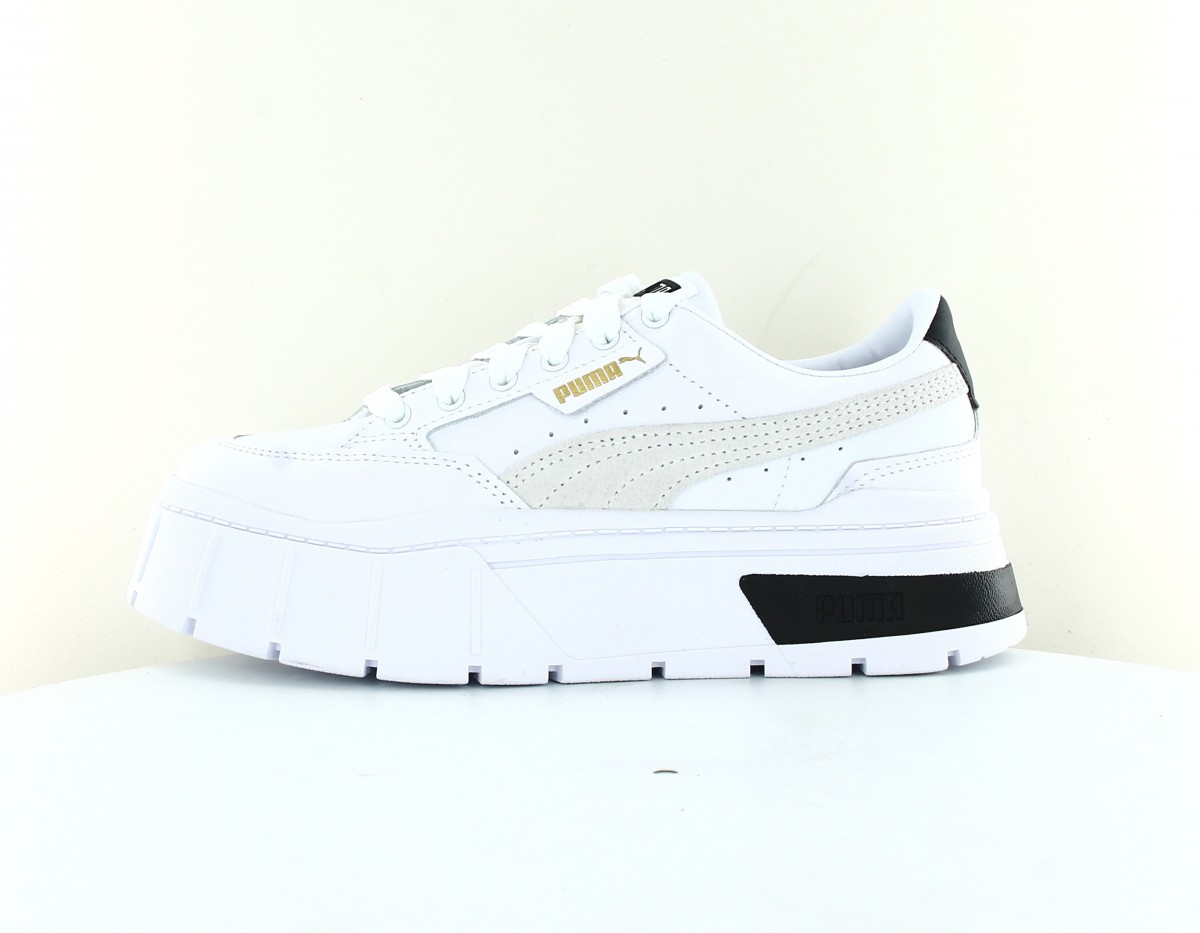 Puma Mayze stack blanc or noir