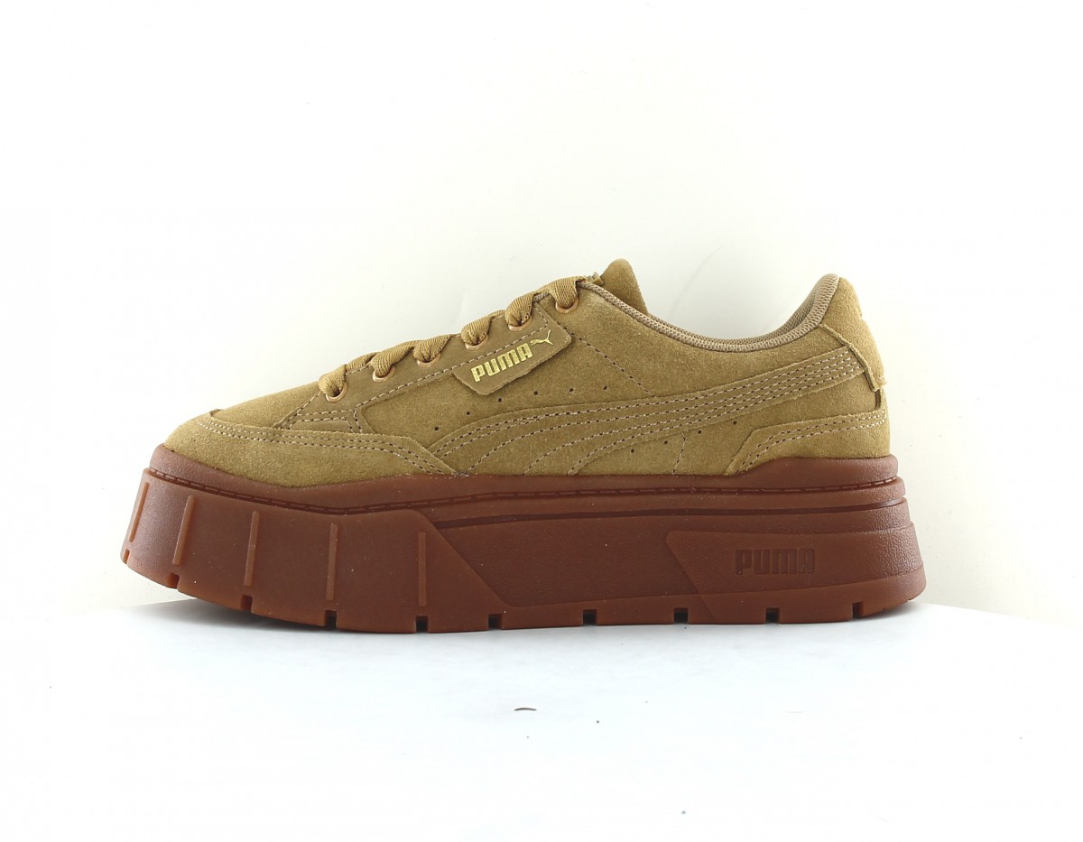 Puma Mayze stack suede beige or