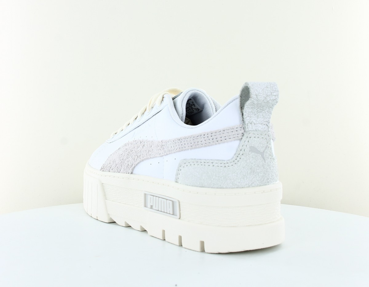 Puma Mayze thrifted blanc gris