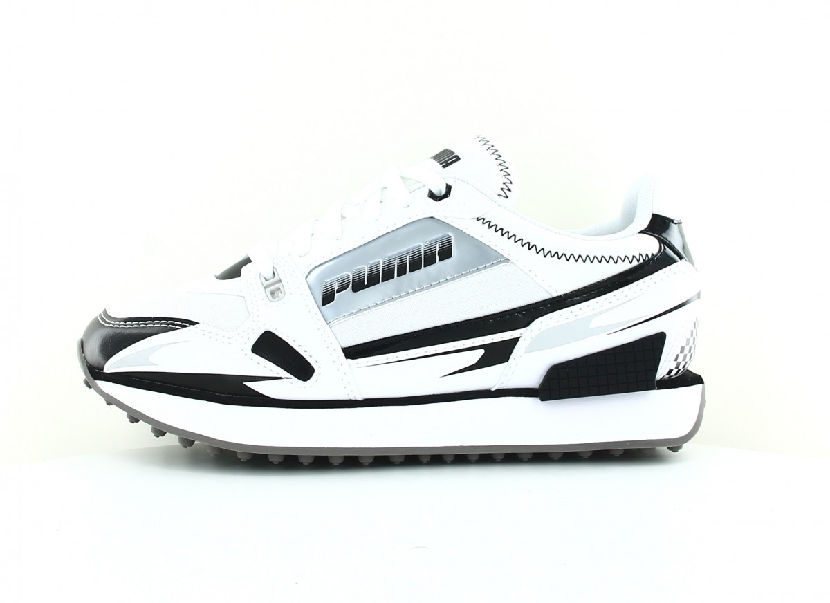 Puma Mile rider sunny gataway blanc noir argent