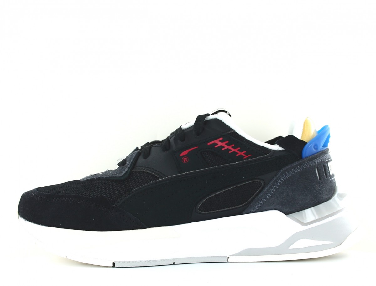 Puma Mirage sport noir rouge bleu blanc