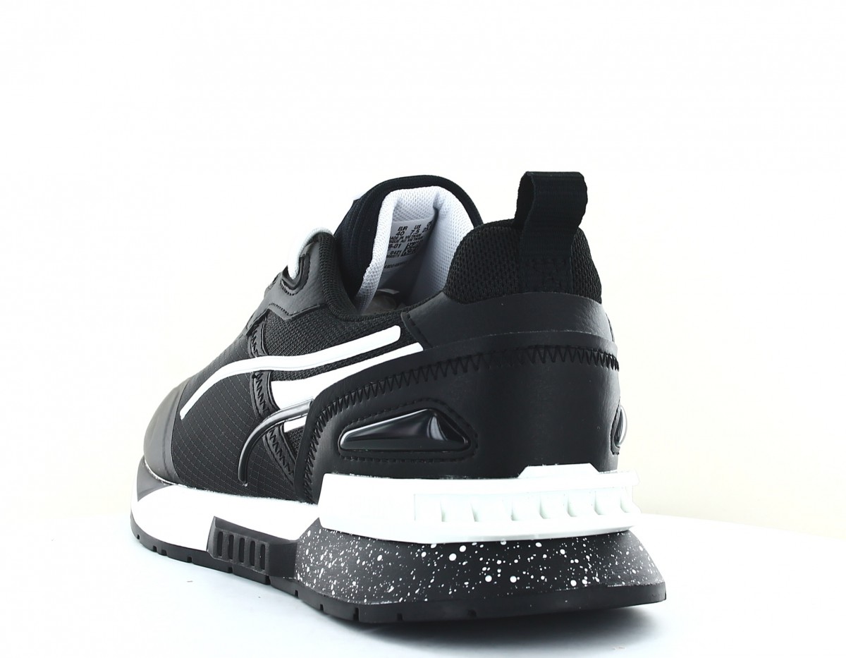 Puma Mirage tech bubble noir blanc speckle