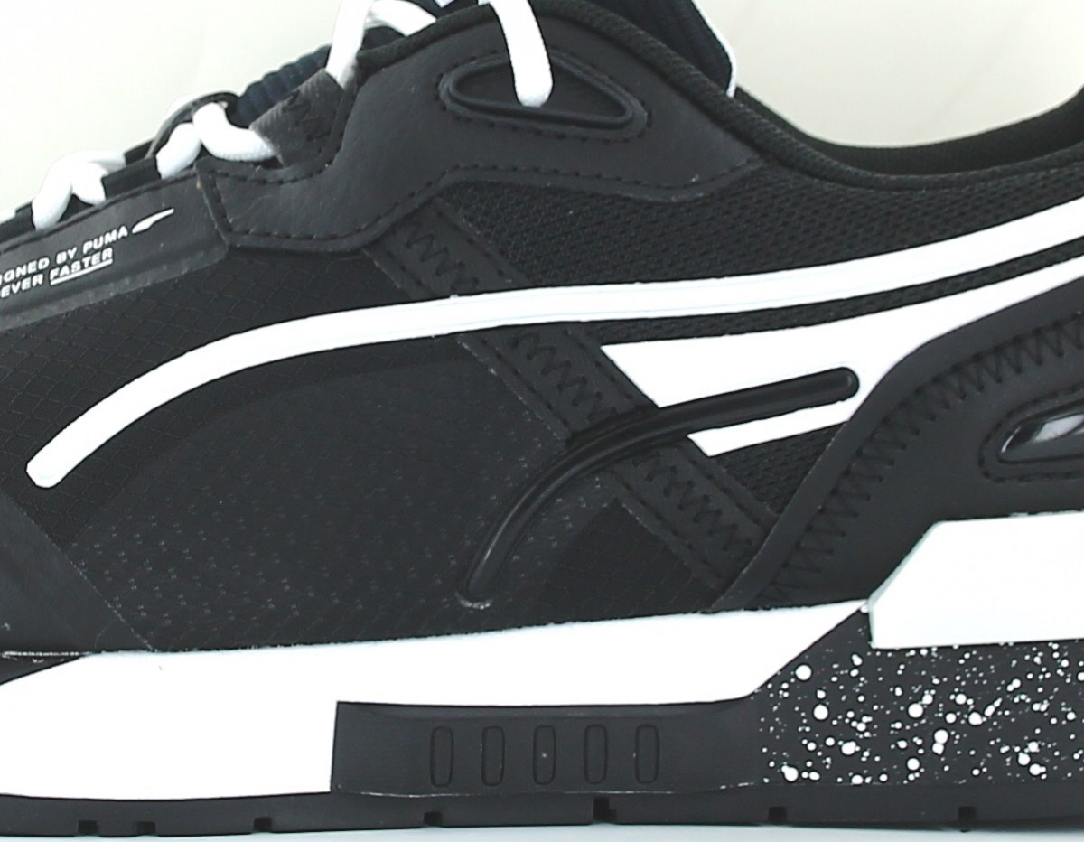 Puma Mirage tech bubble noir blanc speckle