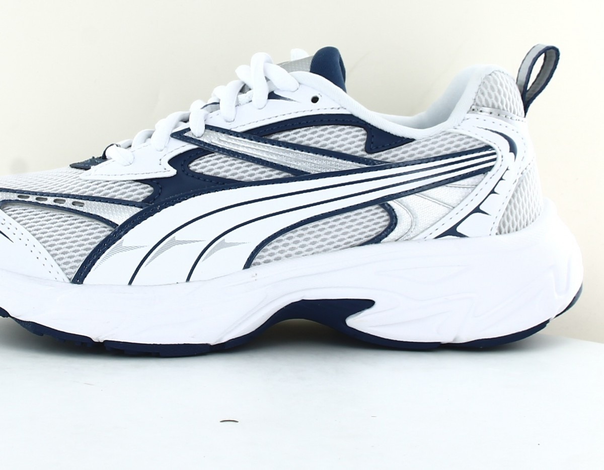 Puma Morphic jr blanc bleu orange
