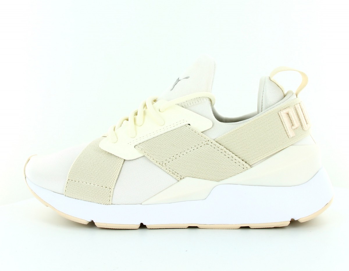 Puma Muse satin II Beige