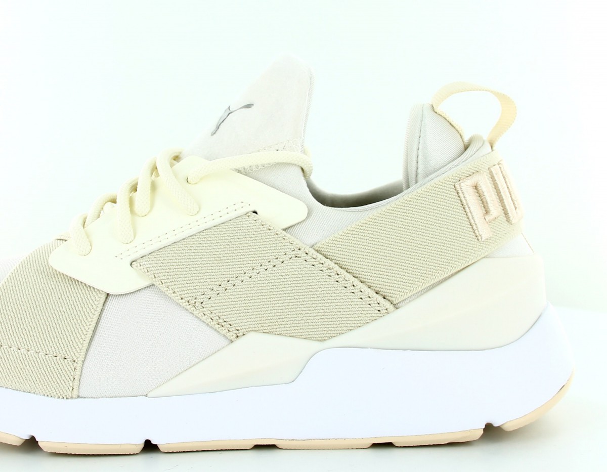 Puma Muse satin II Beige