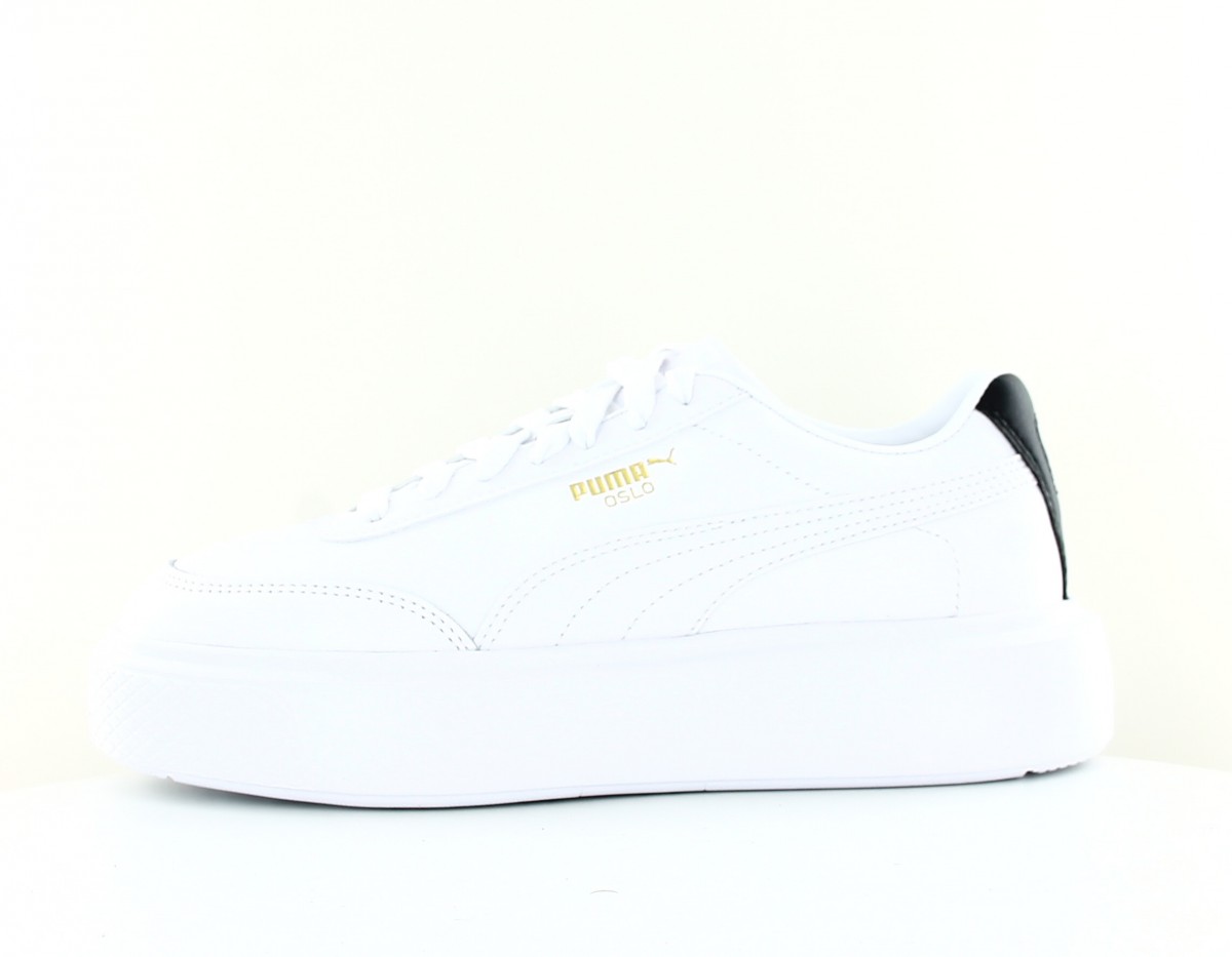 Puma Oslo maya blanc or noir