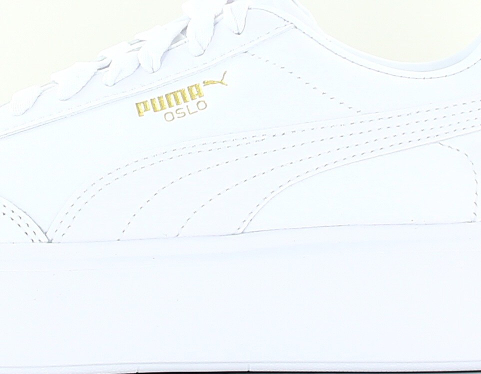 Puma Oslo maya blanc or noir