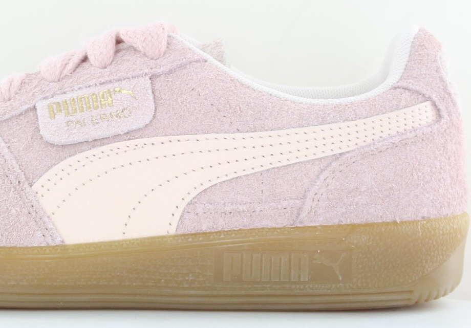 Puma Palermo hairy rose gomme