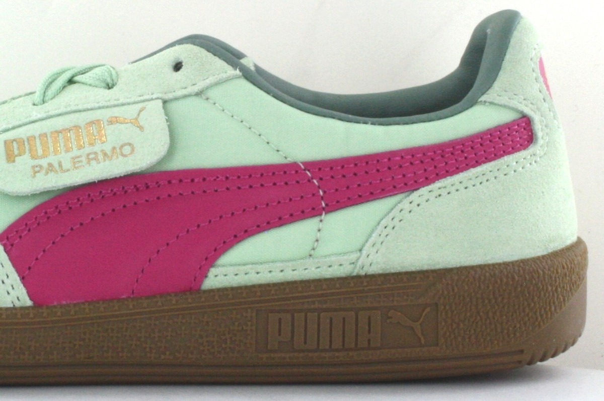 Puma Palermo OG vert rose gomme