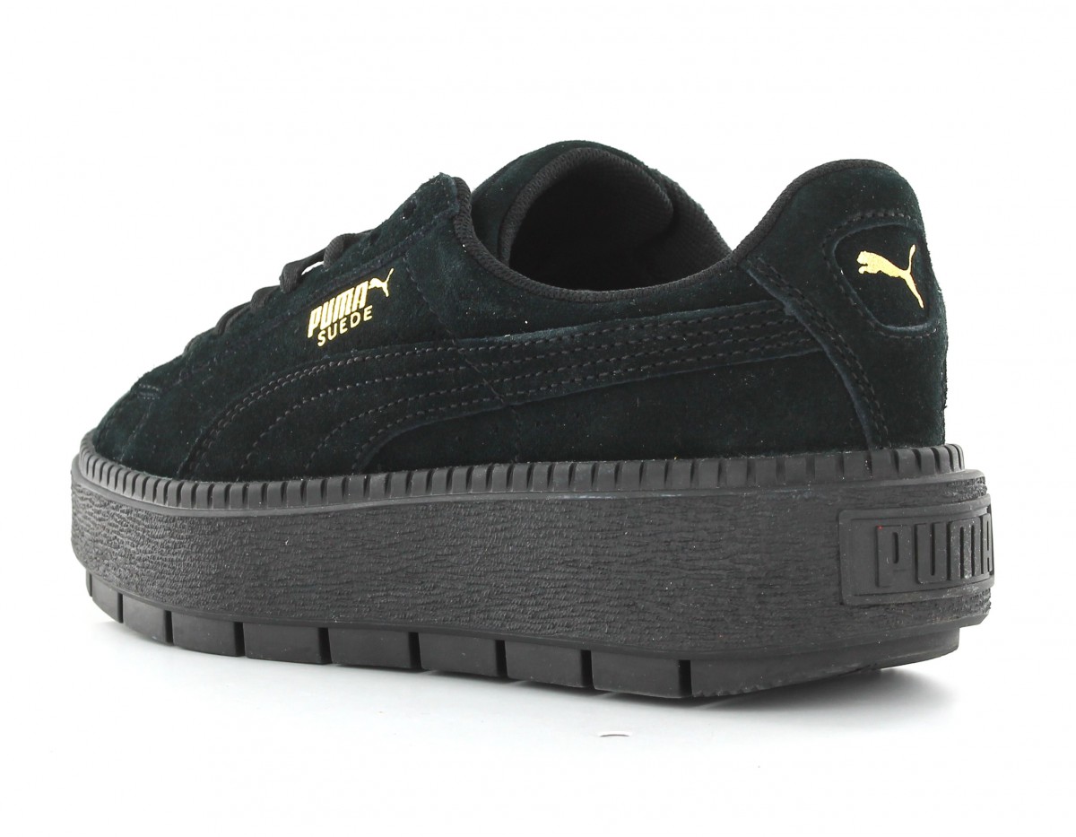 Puma Platform trace noir noir