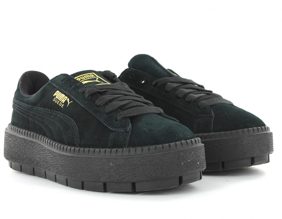 Puma Platform trace noir noir