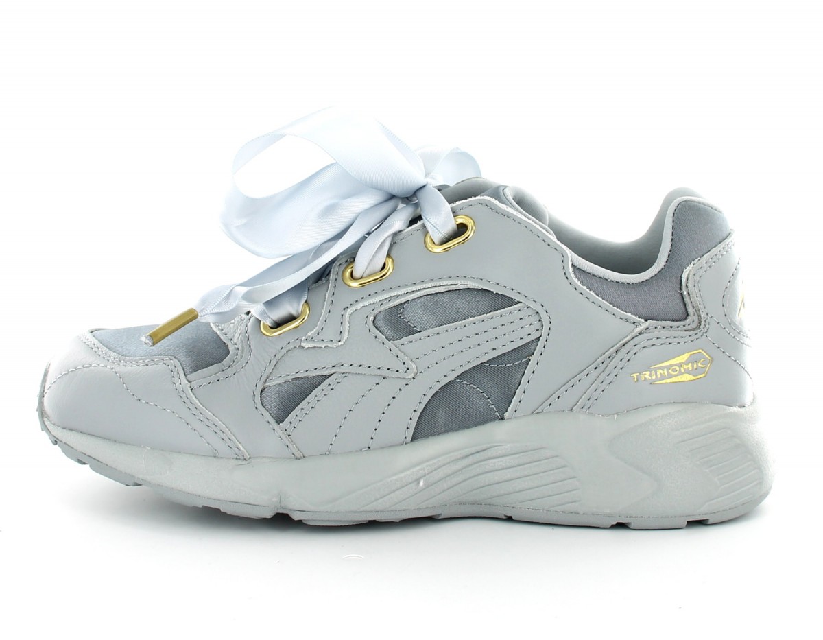 Puma Prevail Heart Satin gris-or