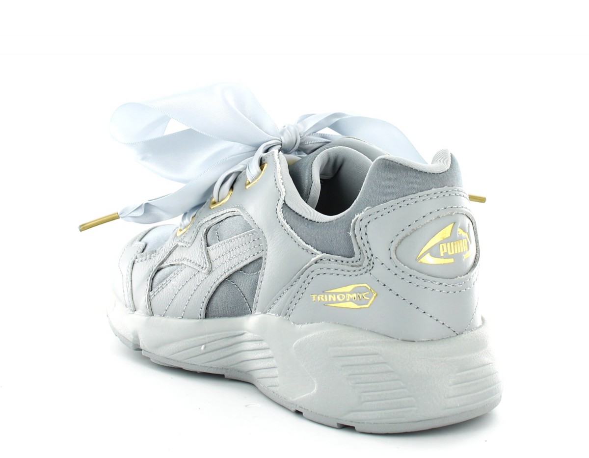 Puma Prevail Heart Satin gris-or