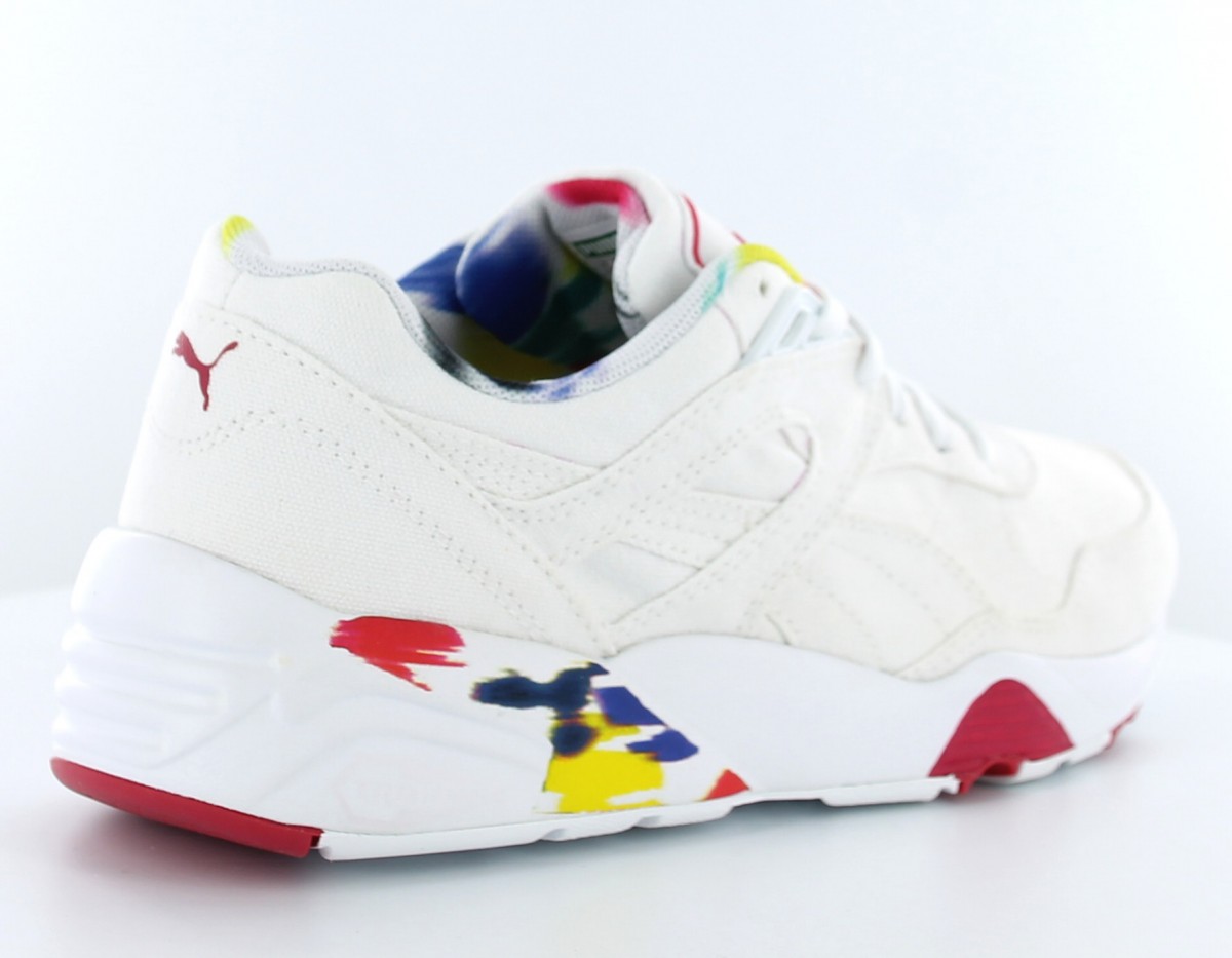 Puma r698 blur blanc