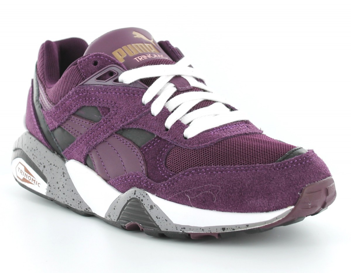 Puma R698 femme print VIOLET