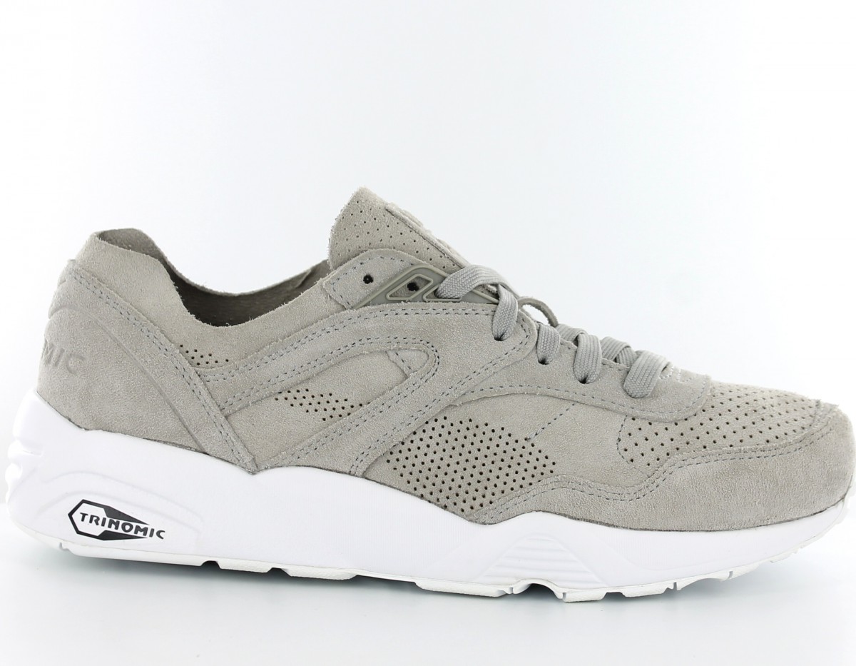 Puma R698 soft pack gris-blanc