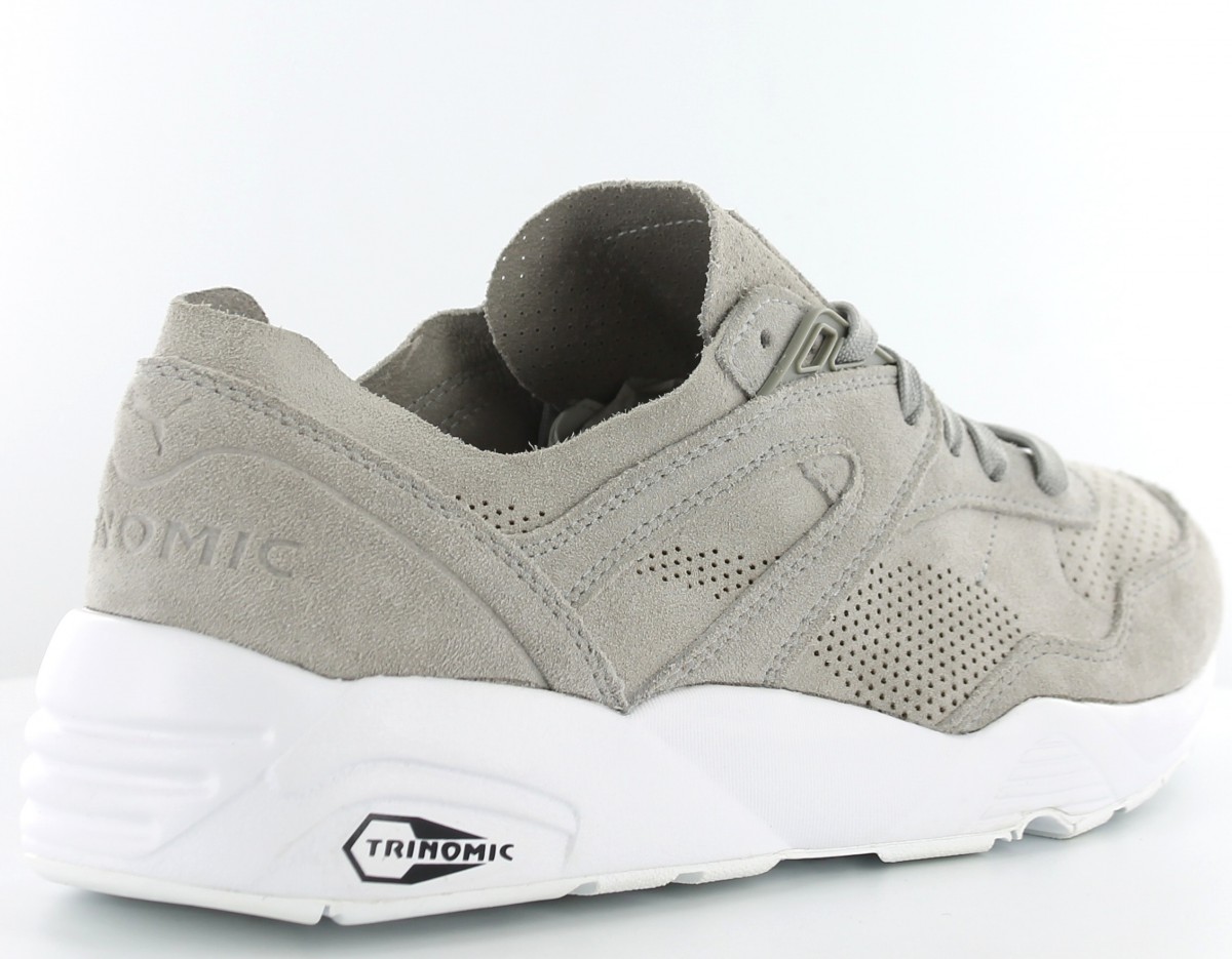 Puma R698 soft pack gris-blanc