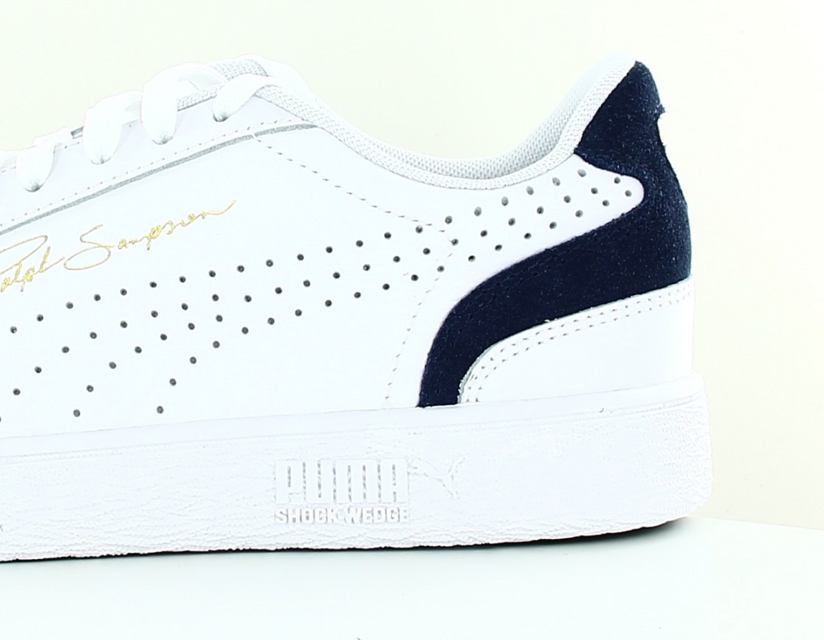 Puma Ralph sampson blanc or bleu 374751-01