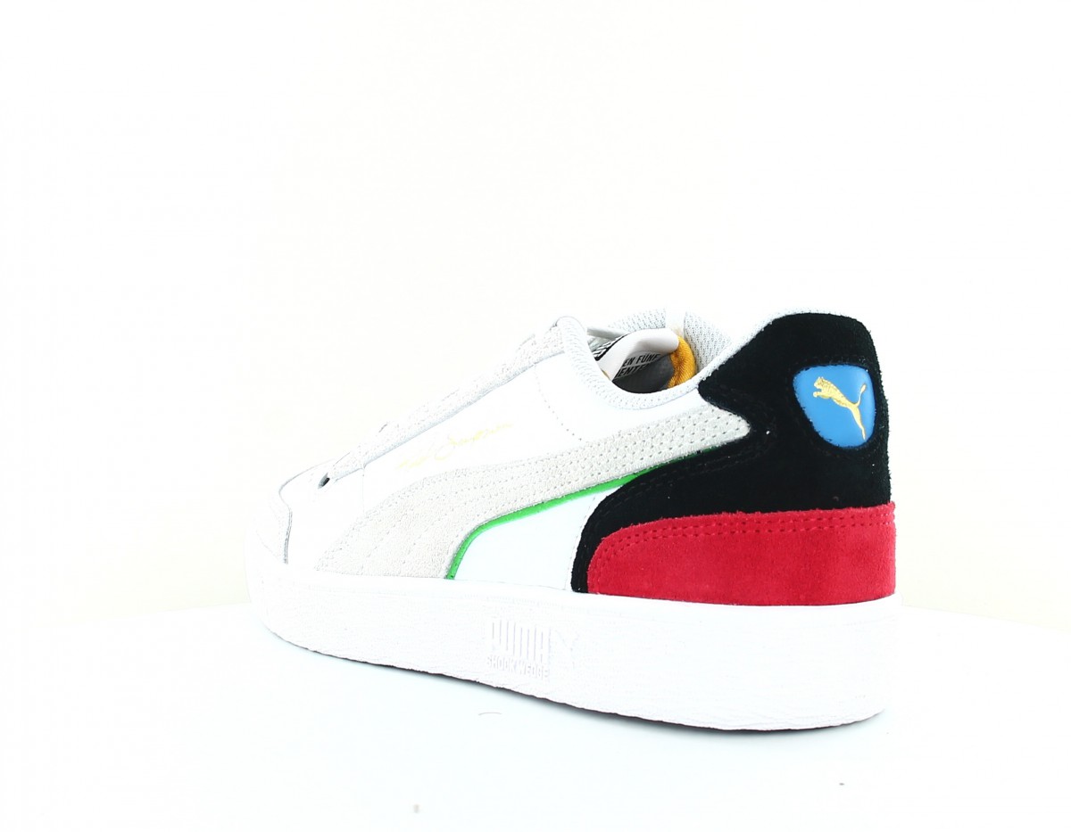 Puma Ralph sampson worldhood blanc beige noir multicolor 374749-01