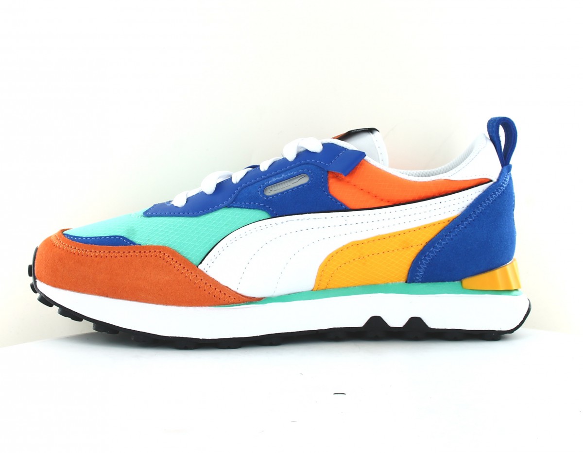 Puma Rider fv future vintage multicolor blanc