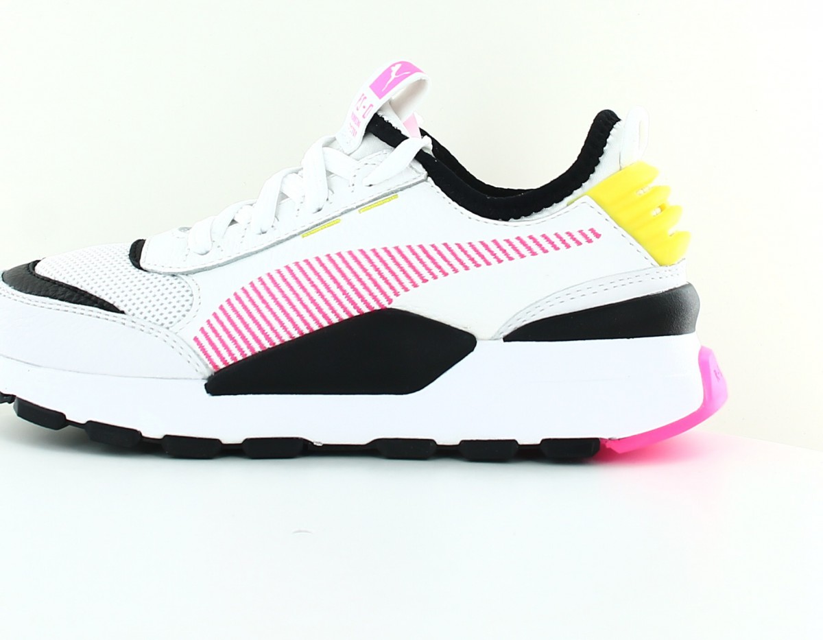 Puma RS-0 rein blanc rose noir jaune