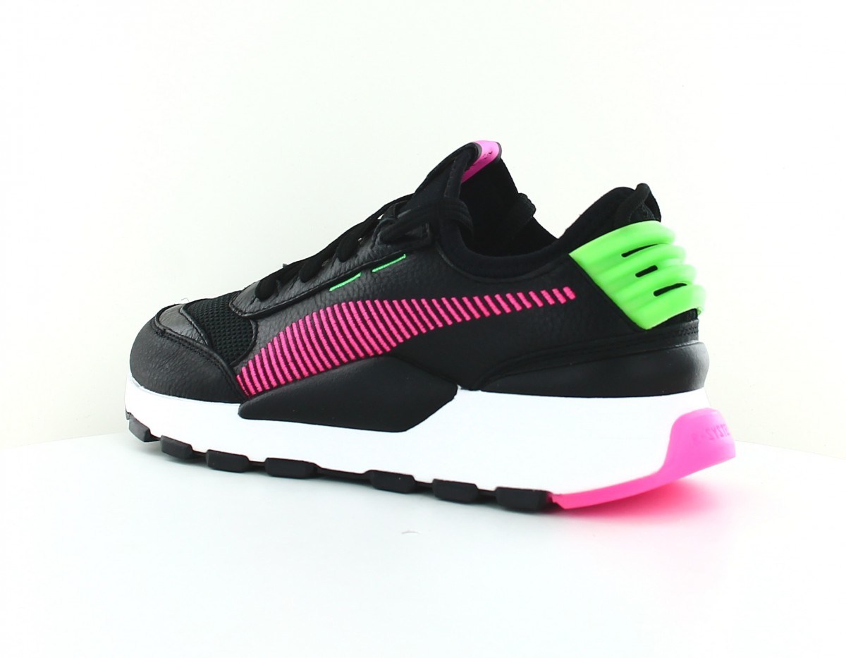 Puma RS-0 rein noir rose vert